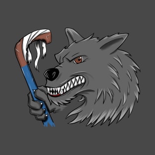 Hockey Wolf T-Shirt
