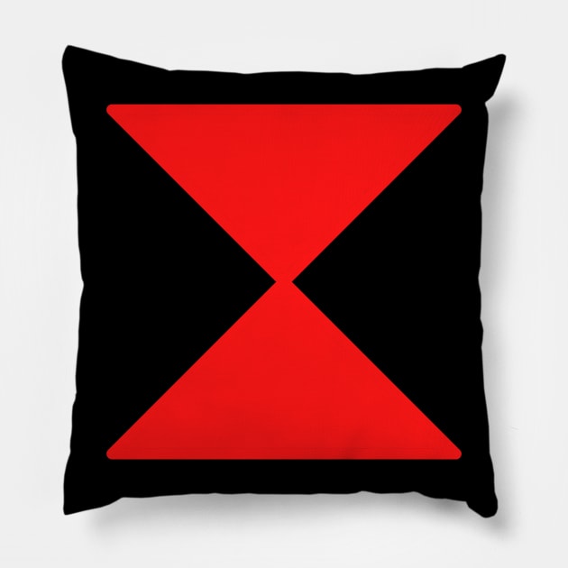 Black Widow Design Pillow by lauranavasstore