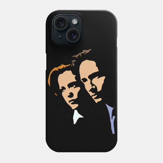 Mulder Scully Phone Case by Thirrin