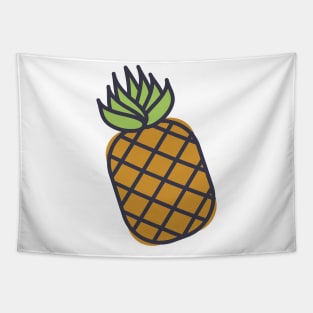 Cute Pineapple Tapestry