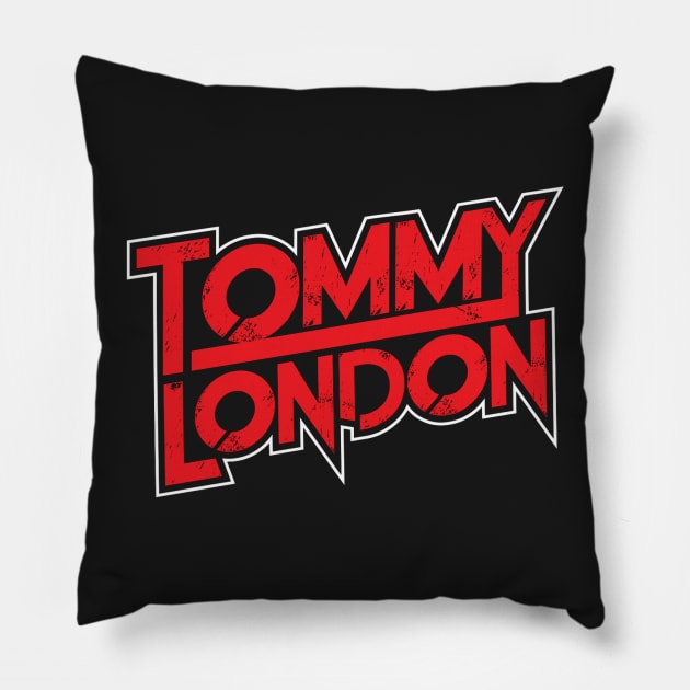 Tommy London Official Logo Pillow by tommylondon