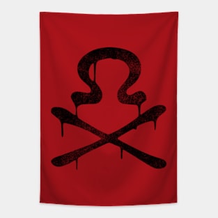 Mutant Symbol {black-aged} Tapestry