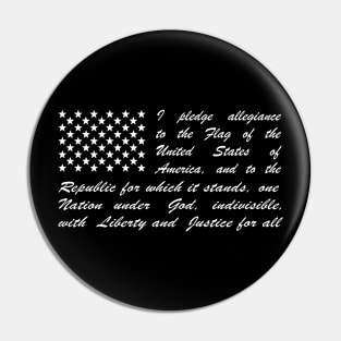 Pledge of Allegiance Flag Pin