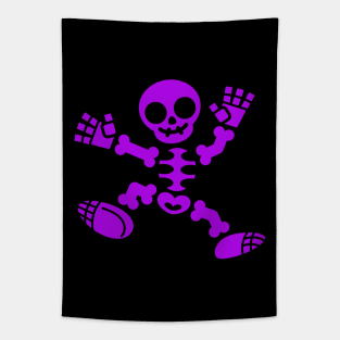 Skeleton Jig - Purple Edition Tapestry