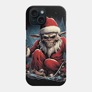 Krampus Snowboarding Club Phone Case