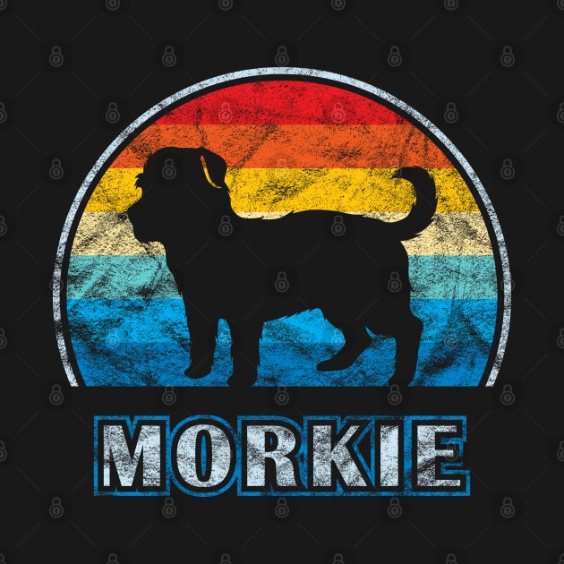 Morkie Vintage Design Dog by millersye