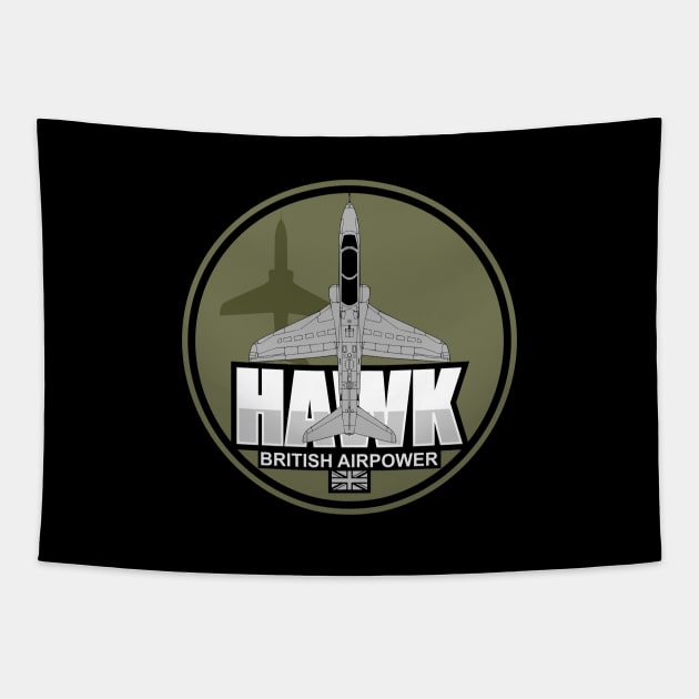 Hawk T.1 Tapestry by Tailgunnerstudios