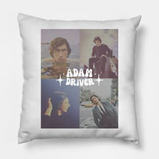 groovy aesthetic adam driver  (perfect for your average kylo ren / ben solo stan) • star wars cast collection Pillow