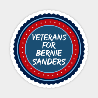 Veterans for Bernie Sanders Magnet