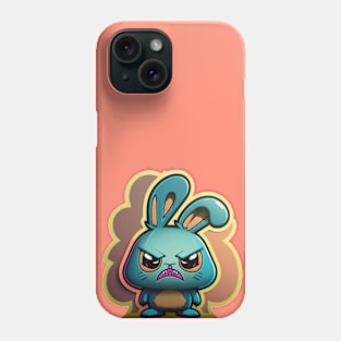 confused bunny Phone Case