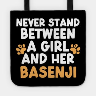 Basenji Girl Tote