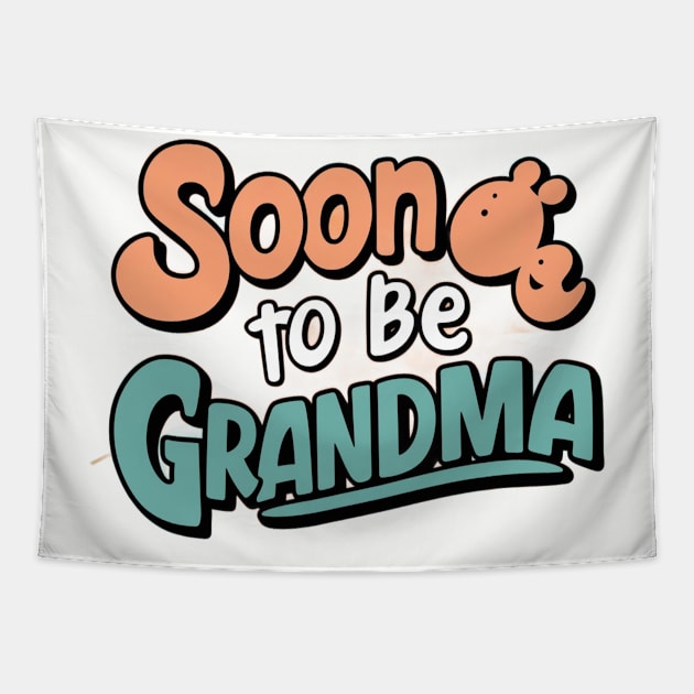 Soon To Be Grandma Tapestry by Chahrazad's Treasures