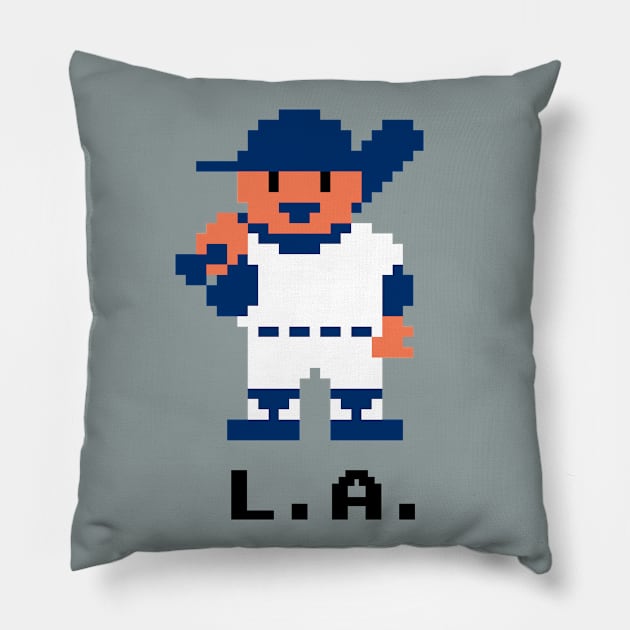 RBI Baseball - Los Angeles Pillow by The Pixel League