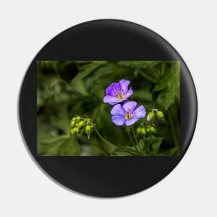 Wild Geranium Pin