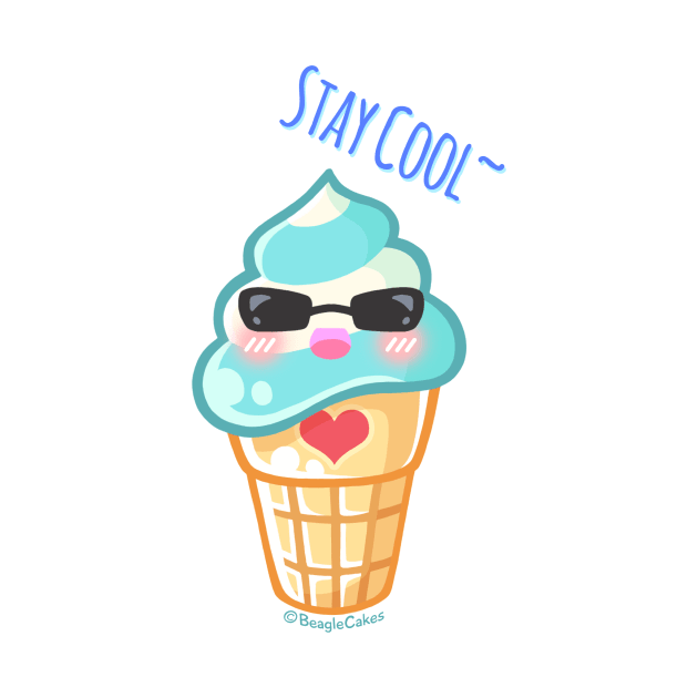 "Stay Cool" Ice Cream by magsterarts