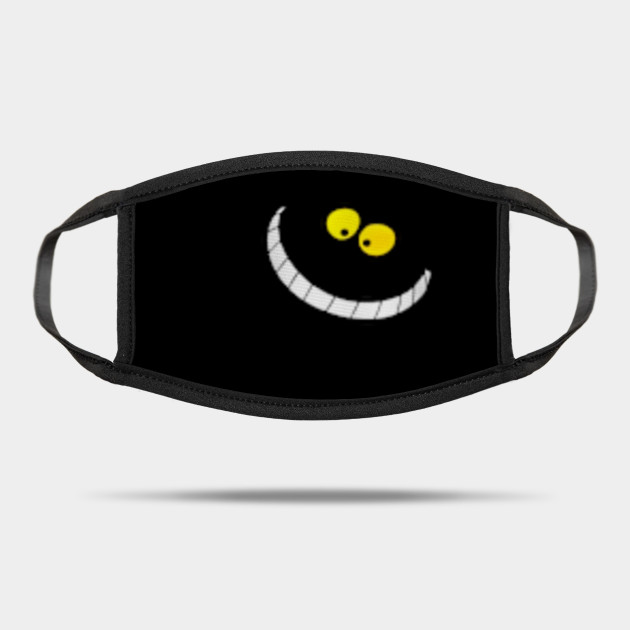 Cheshire Cat Smile Face Mask Disney Mask Teepublic