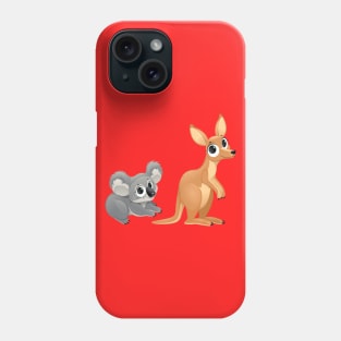 Cute Australian Animals Phone Case