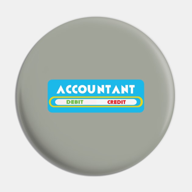 Accountant Pin by AJ Designz