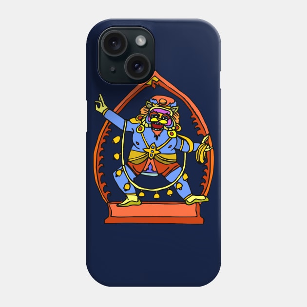 Ancient Egyptian Painting - Male Deity Phone Case by PatrioTEEism