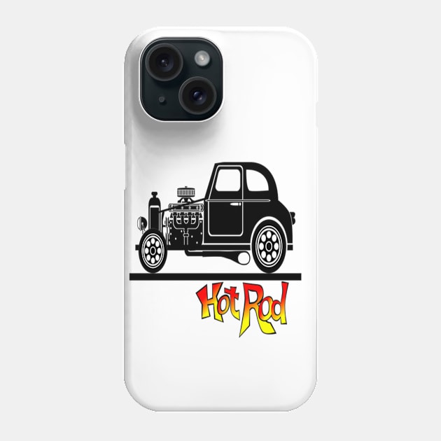 Retro Street Rod Phone Case by Hudkins