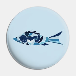 Ocean Blue Pin