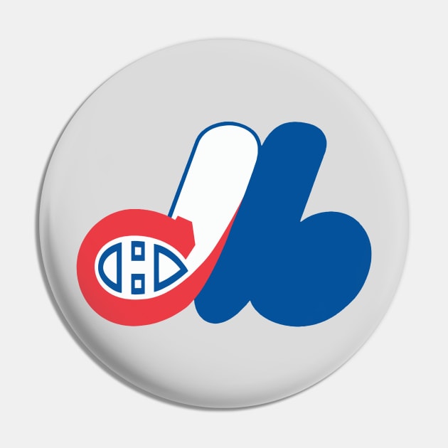 Habs - Logo Mashup Pin by phneep