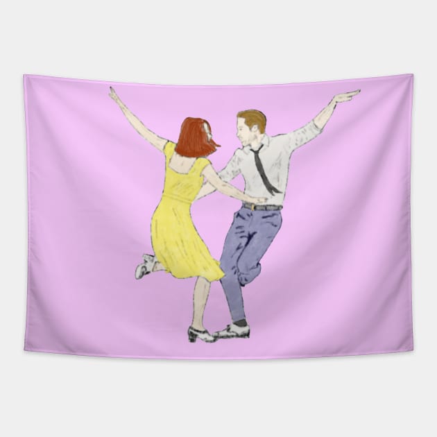 LA LA LAND Tapestry by tytybydesign