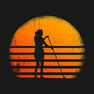 Paddleboarding Sunset Paddleboarder T-Shirt