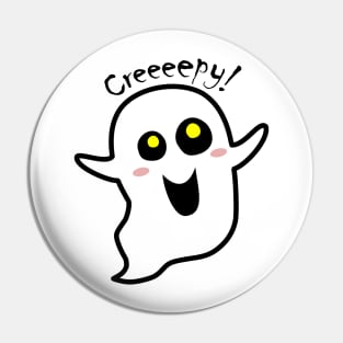 funny ghost – Ghosto – Creeeeepy! Pin