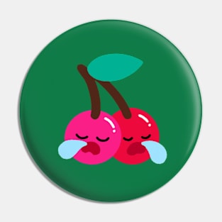 sleepy cherry Pin