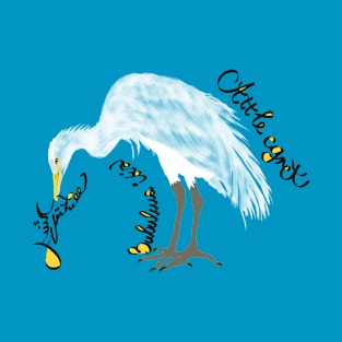 Cattle Egret, Bubulcus ibis T-Shirt