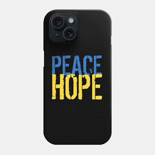 Ukraine War - Peace and Hope Phone Case by Distant War