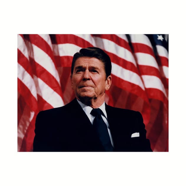 President Ronald Reagan by warishellstore