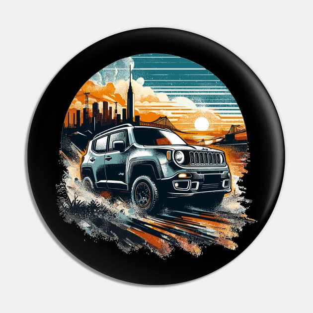 Jeep Renegade Pin by Vehicles-Art