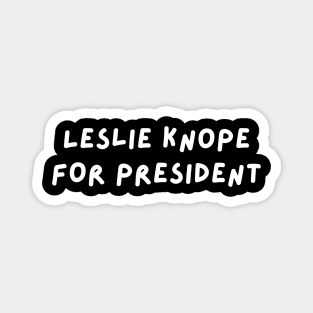 Leslie Knope for President Magnet