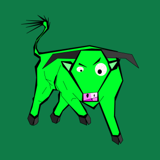 Green bull T-Shirt