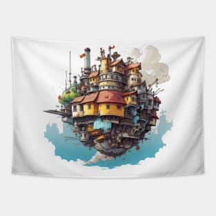 MOVING CASTLE Tapestry