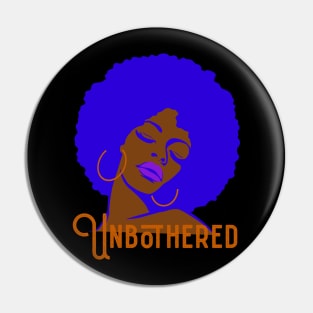 Unbothered Funkadelic Afro Queen Pin