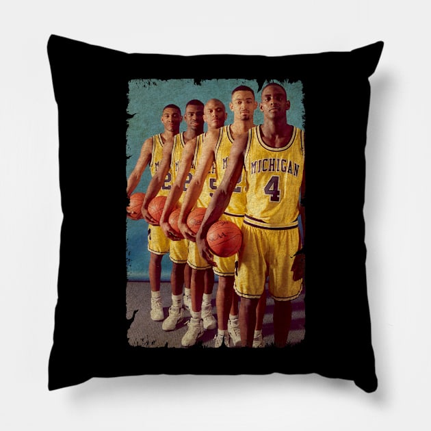 Vintage Fab Five Pillow by makalahpening