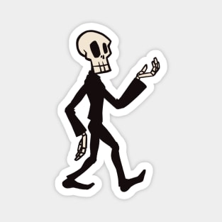 Dapper Skeleton Magnet