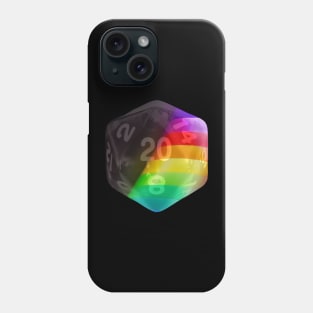 Nat20 Dark Rainbow Phone Case