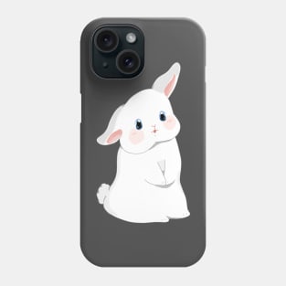 Claude d Bunny Standing for Snack | baby Fur Holland Lop Rabbit | Bunniesmee Phone Case