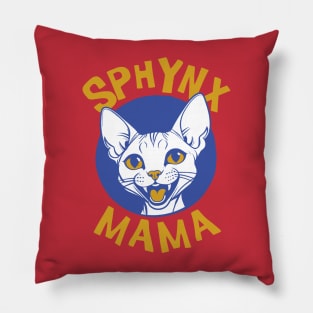 Sphynx Cat Mama Pillow