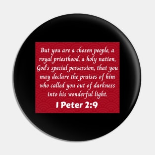 Bible Verse 1 Peter 2:9 Pin