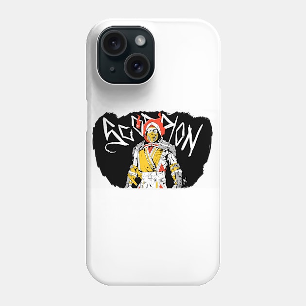 Scorpion Phone Case by kodyart101