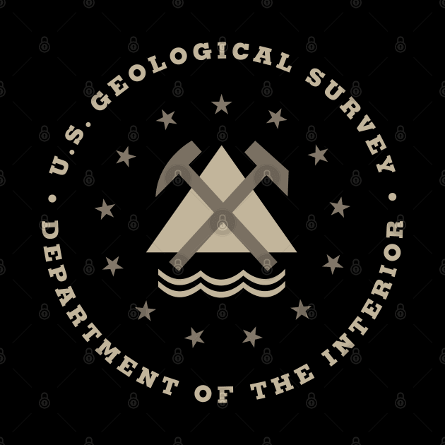 USGS Geological Survey Seal by Buck Tee by Buck Tee