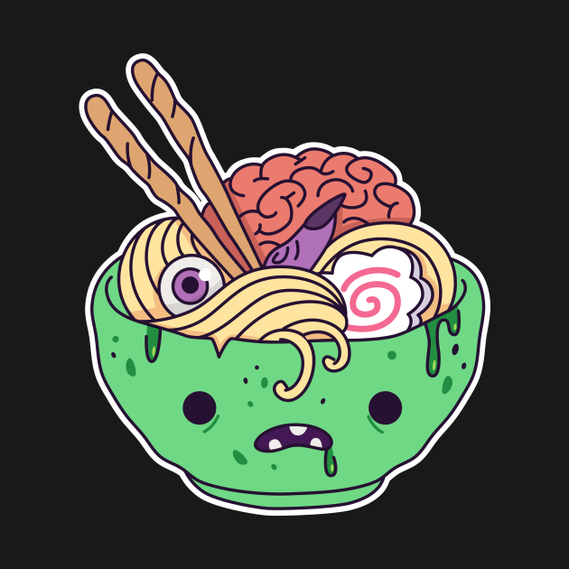 Cute zombie ramen Tpween2022 TShirt TeePublic