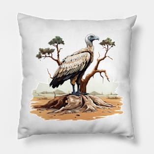 Vulture Bird Pillow