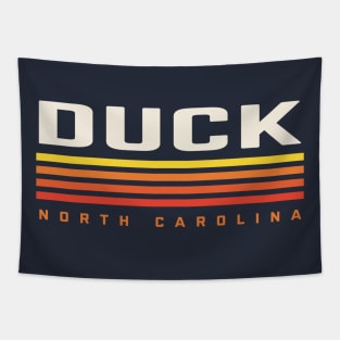 Duck North Carolina Retro Vintage Stripes Tapestry