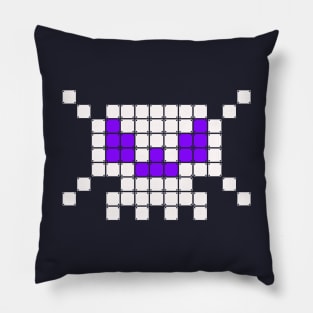 Pixel Skull Pillow